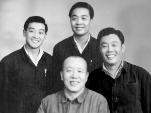 魏文亮与赵佩茹、高英培、刘文亨