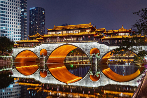 成都市风景图