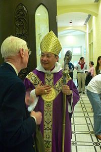 邝保罗大主教2007年12月于香港伯大尼修院