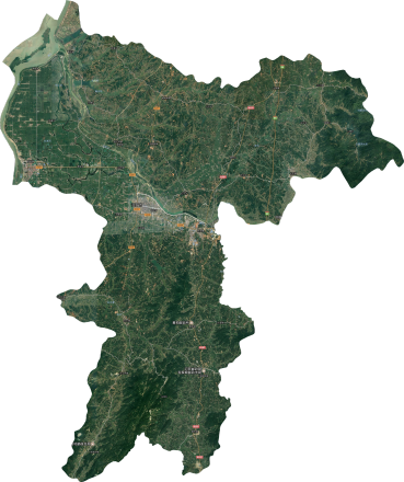 汨罗市卫星图