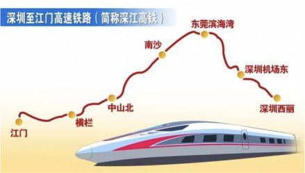 深圳至江门高速铁路