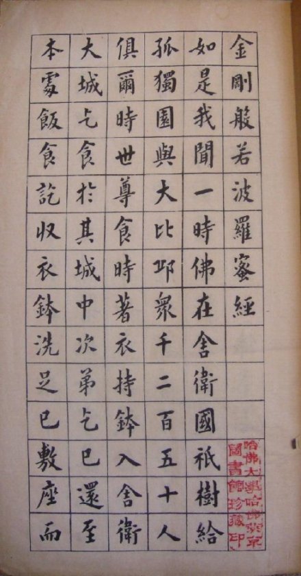《金刚经》为《大般若经》六百卷中的一卷