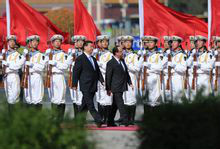 奥朗德与习近平