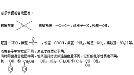 烃基组成、化学式