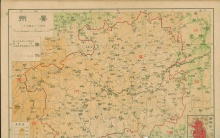 1935年的贵州省地图
