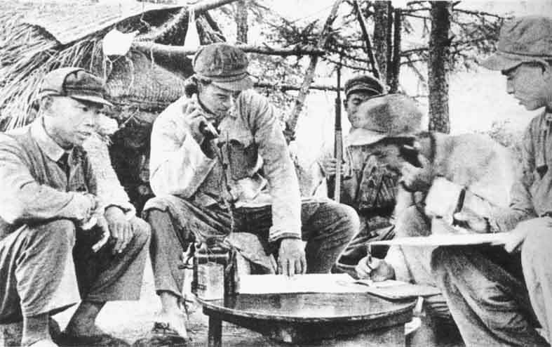 志愿军某炮兵指挥部