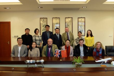 上外和英国赫瑞瓦特大学交流座谈会合影
