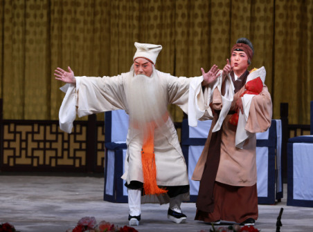京剧《清风亭》陈少云先生饰演张元秀