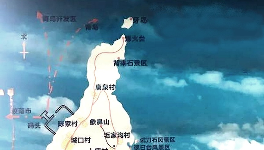 灵山岛旅游资源分布