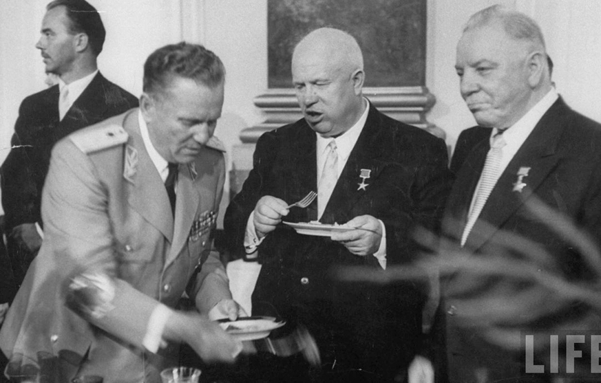 尼基塔·谢尔盖耶维奇·赫鲁晓夫合照