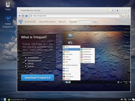 Trisquel Mini 9.0 LTS