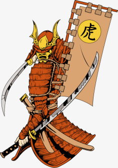 日本武士甲装