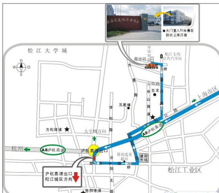 上海松江大学城地图