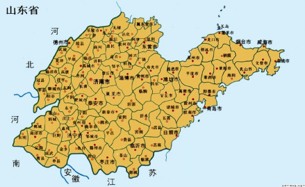 齐鲁大地待08圣火图