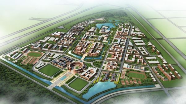 天津大学新校区效果图
