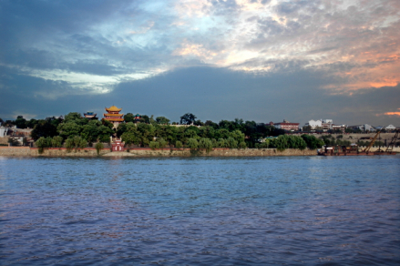 洞庭湖风光