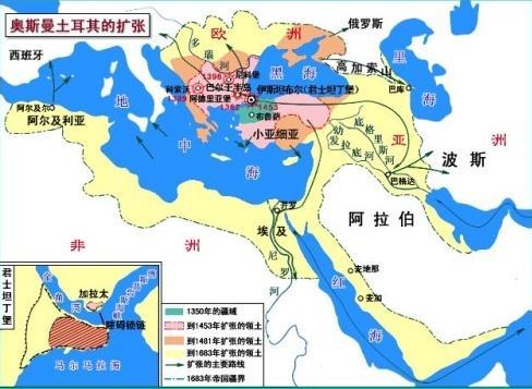 奥斯曼帝国向西亚和非洲的扩张