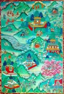《拉龙白多行刺朗达玛图》