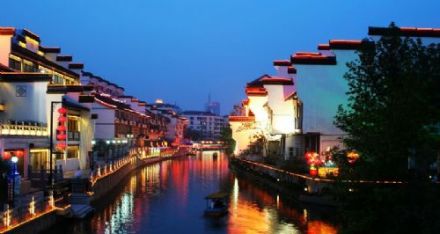南京秦淮河夜景