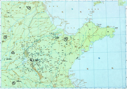 齐鲁大地地图