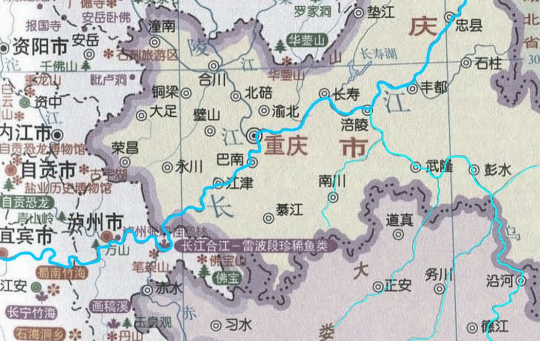 河道走向图