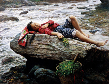听泉-132x174cm
