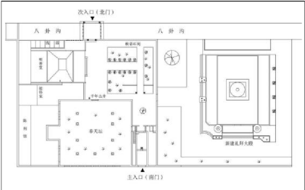 清净寺建筑格局