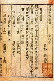 《数书九章》古籍