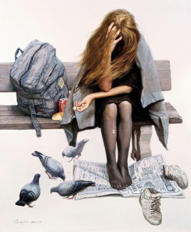 失落-122x102cm