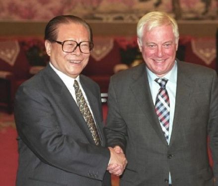 江泽民与彭定康