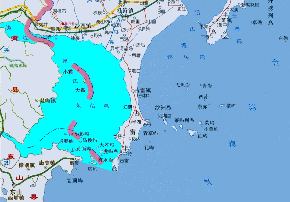 东山湾的范围