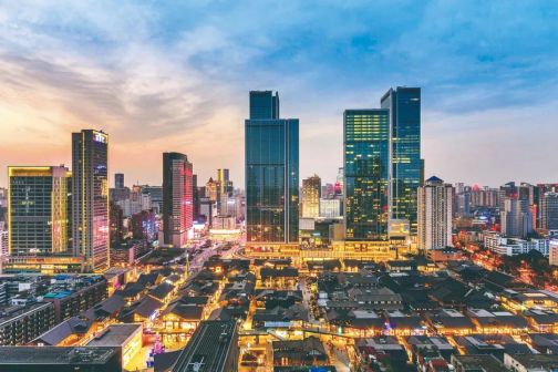 成都市风景图
