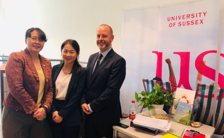 萨塞克斯大学访问香港中文大学（深圳） 