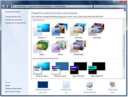 Windows 7桌面背景 