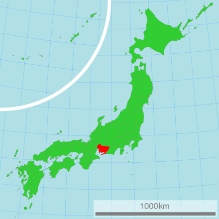 爱知县地理位置