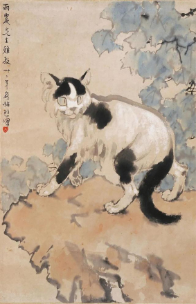 《花猫图》