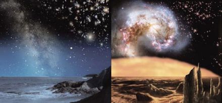 图为星空