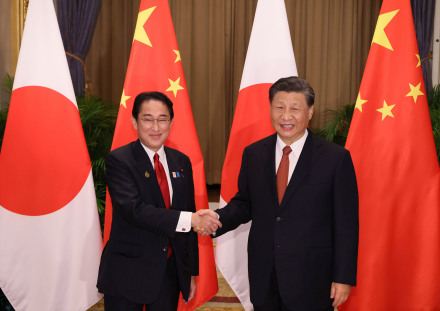 岸田与习近平（2022年11月17日） 