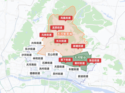 天河智慧城规划范围