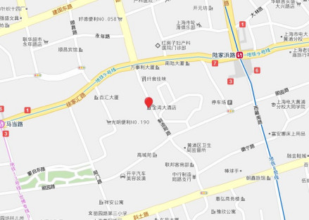 上海市慈善基金会地理位置