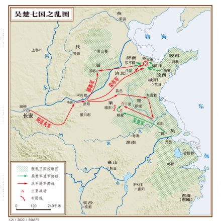 七国之乱图 