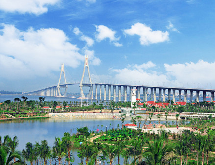 湛江标志—湛江海湾大桥