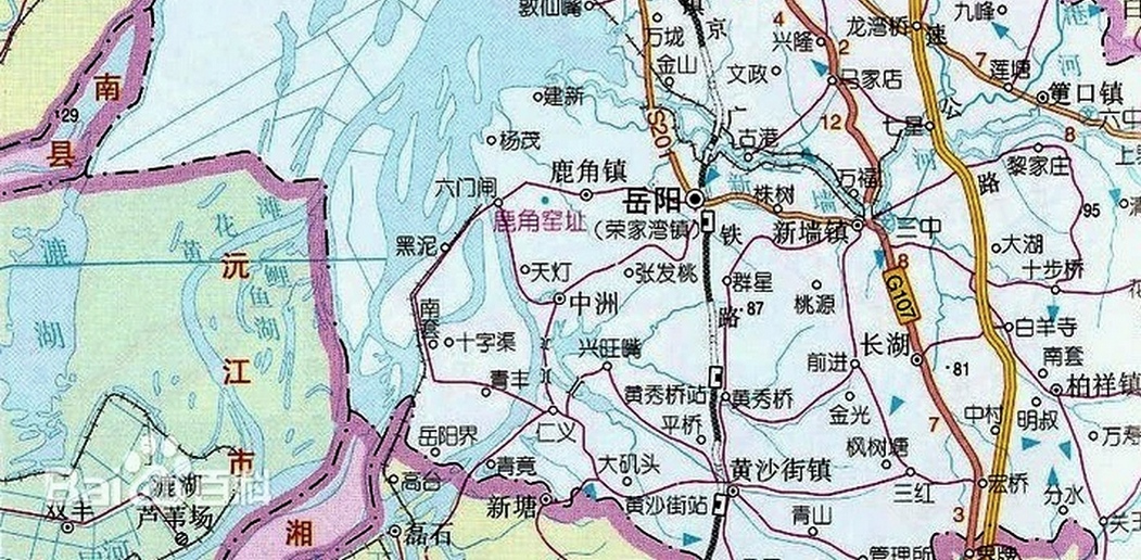 东洞庭湖位置境域