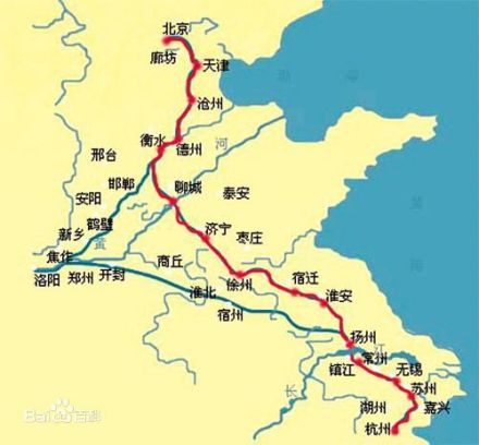 大运河分布