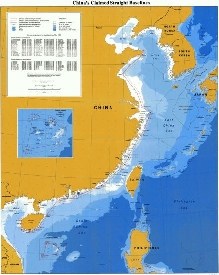 China&#39;s Claimed Straight Baselines