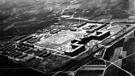 1958年，西安新校址鸟瞰图