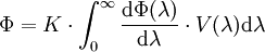 光通量的物理表达式
