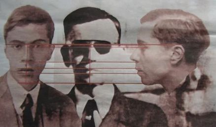 1955年拍摄照片与马约拉纳早期存照对比图