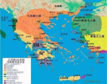 马其顿王国疆域