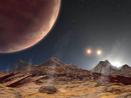 TDV发现的系外行星想象图